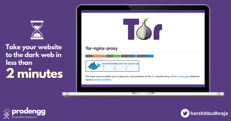 Port a website to the Dark Web in under 2 minutes