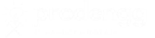 Prodengg by Harshit Budhraja - The Official Blog