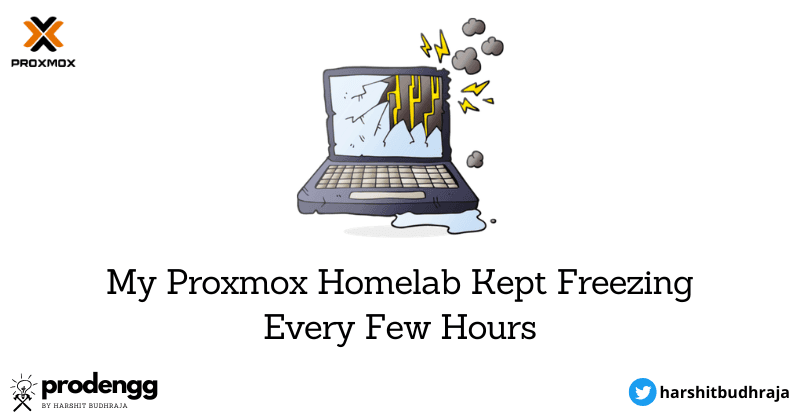 My Proxmox Homelab Kept Freezing Every Few Hours